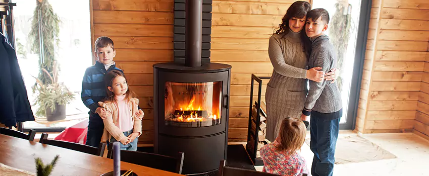 Morso Cast Iron Fireplace Insert Installation in Rapid City, South Dakota