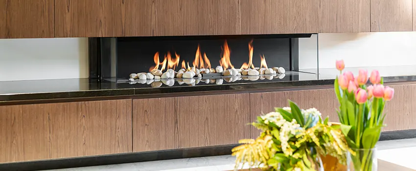 Double-height Fireplace Design Refurbishment in Rapid City, South Dakota