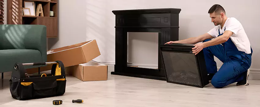 Old Rusted Metal Fireplace Repair And Replacement in Rapid City, SD